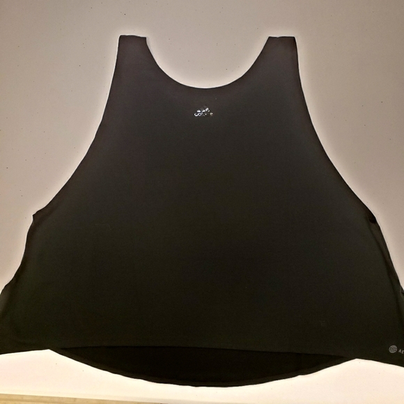 ADIDAS Aeroready Reversible Black Training Tank Top--NWT--M - Picture 9 of 12